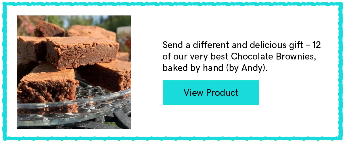 Chocolate Brownies - delivered to your door From Gingerbread Bakery