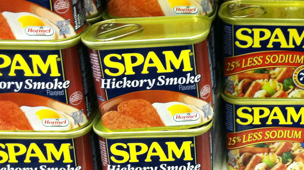 cans of Spam