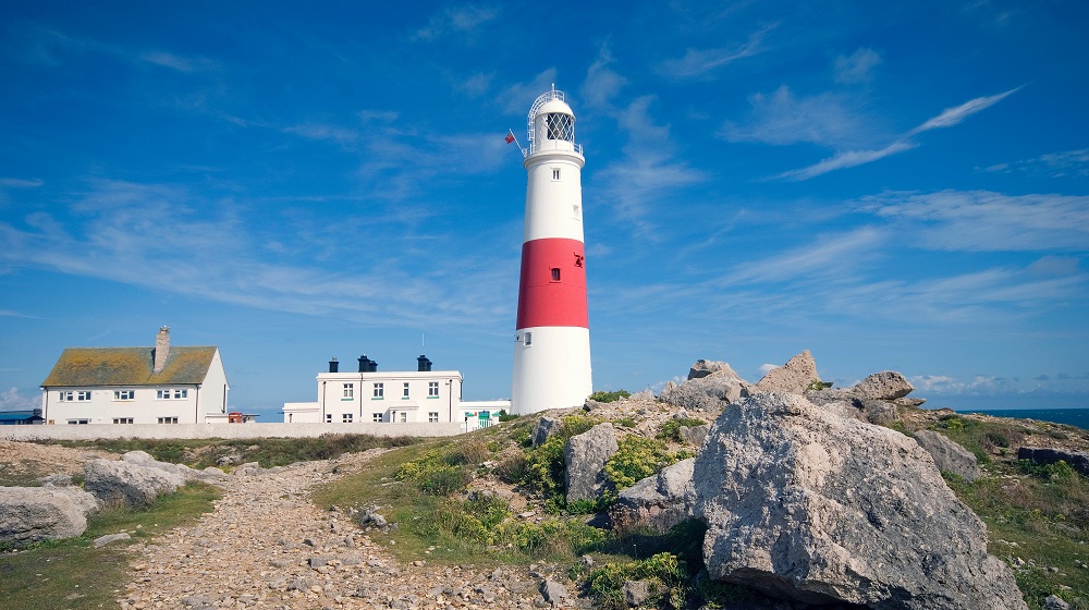 lighthouse on a sunny day