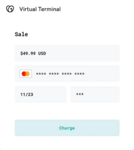 Virtual Terminal in GoDaddy Payments