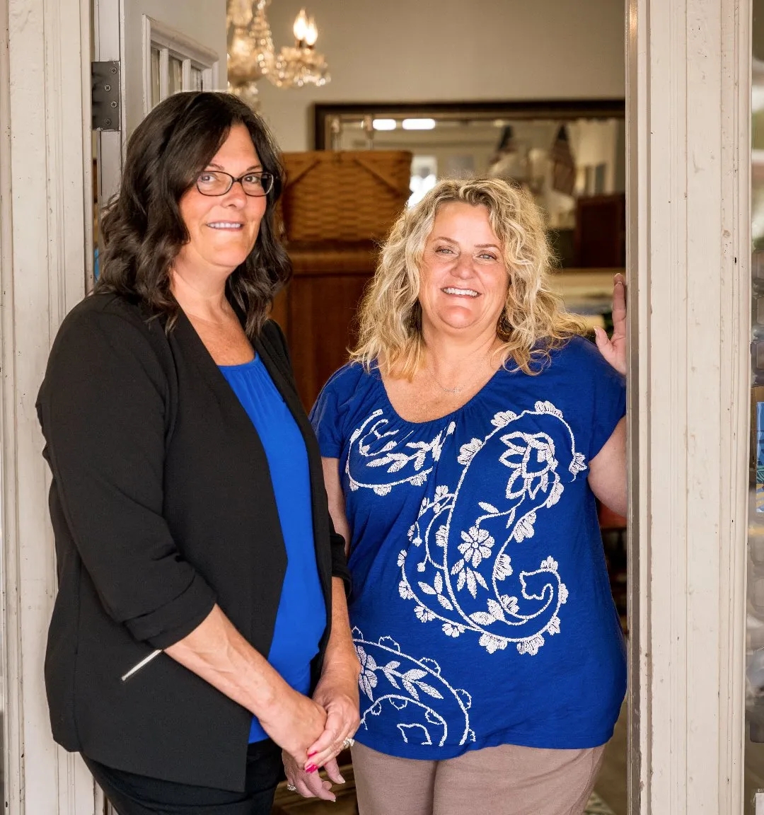 Gray Brush Vintage Market​ Co-owners Lisa Brickey and Vonda Rogers