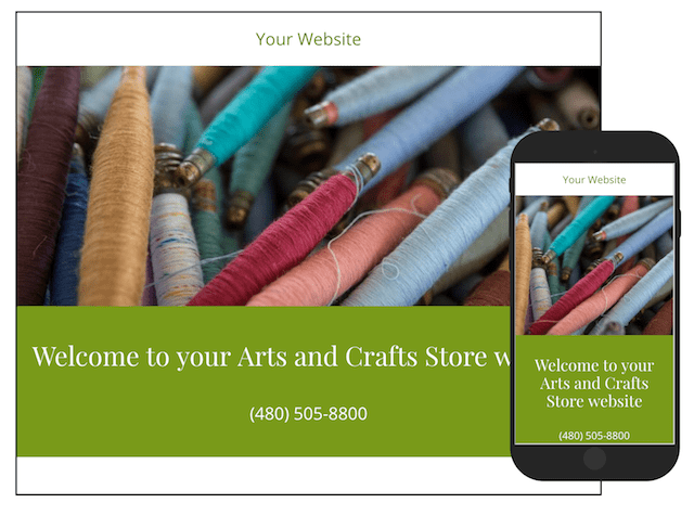 Crafts to Make and Sell GoCentral Website