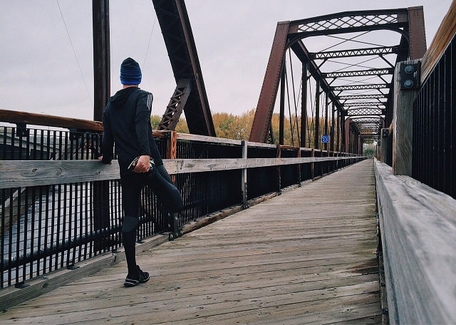 Man Exercising Illustrating Avoiding Entrepreneur Burnout