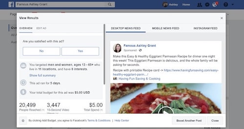 Facebook Page Insights Eggplant Video Results Expanded