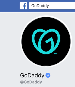 GoDaddy Facebook Profile Logo