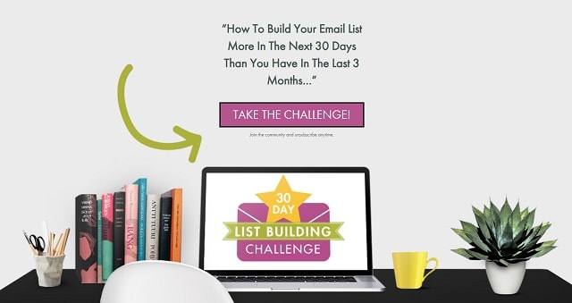 Grow Your Email List Rich Babe Challenge