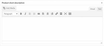 Short Description WooCommerce