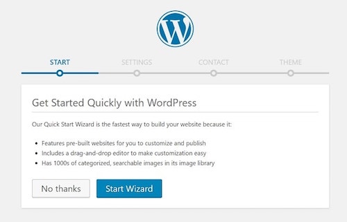 WordPress Dashboard Quick Start