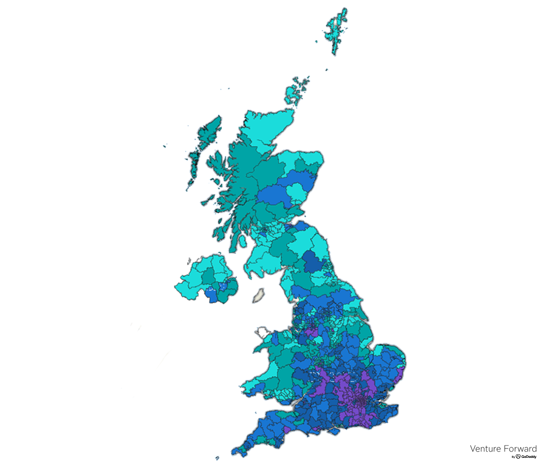 Map of the UK